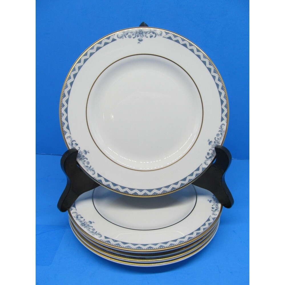 Royal Doulton Josephine Gold Dessert Bread Plates Bundle of 5